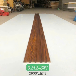 Tấm ốp PVC vân gỗ 9242-SNT - 2900*150*9